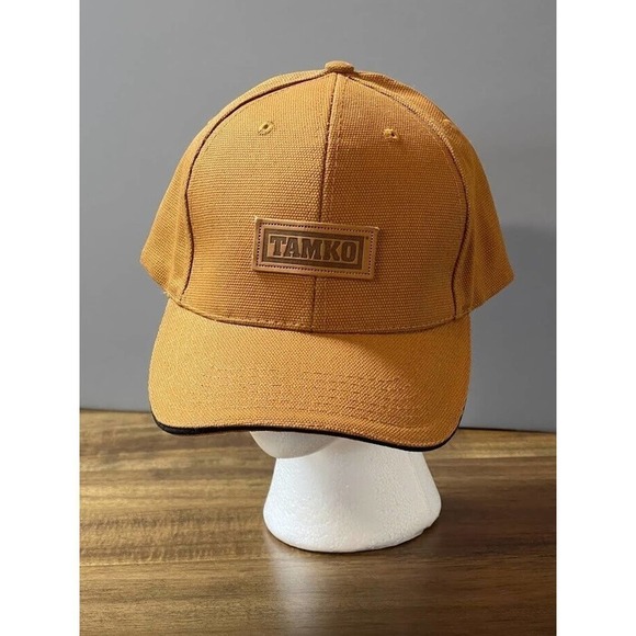 Tamco Hat Cap Strap Back Mens Adjustable Brown - Picture 1 of 5
